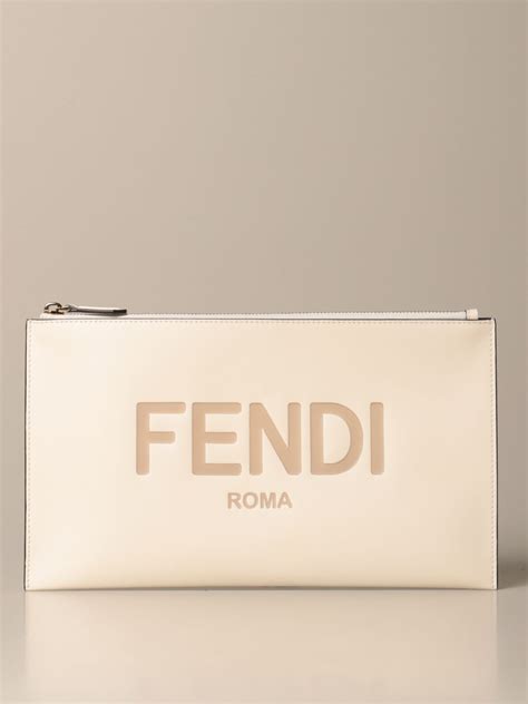 cluctch fendi donna|Fendi Clutches .